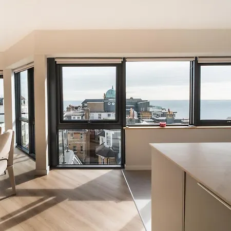 Westcliff Penthouse Appartement Bournemouth Buitenkant foto